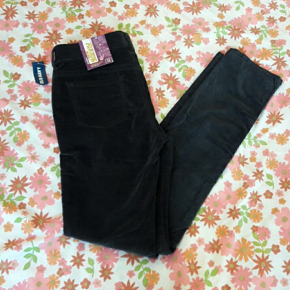 Old Navy velvet jeans NWT