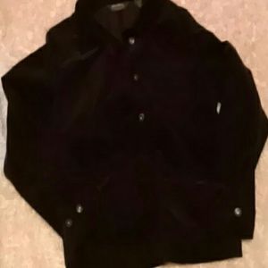 Eddie Bauer maroon corduroy jacket