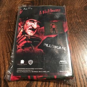 Nightmare On Elm Strret Pillowcase Horror Block