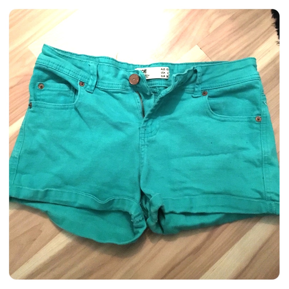 Blue/Green Cotton On Shorts **Free in bundle!**
