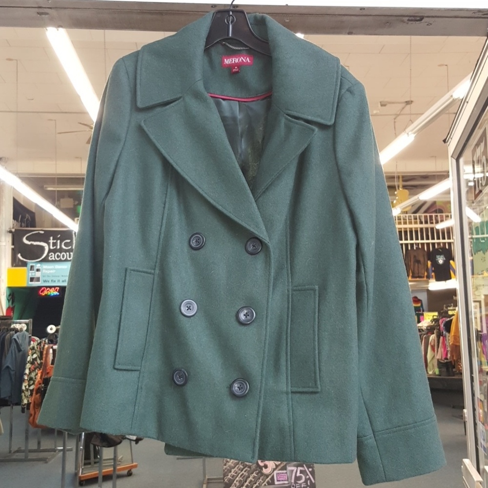 Merona XL Wool Peacoat