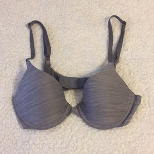 Gray Victoria's Secret bra