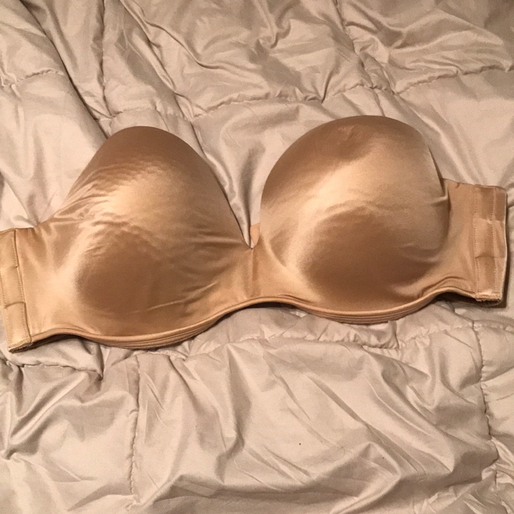 Lane Bryant • Nude Push Up, Strapless Bra