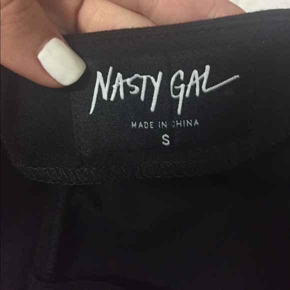 Nasty gal: zip it up black midi skirt - Picture 4 of 8