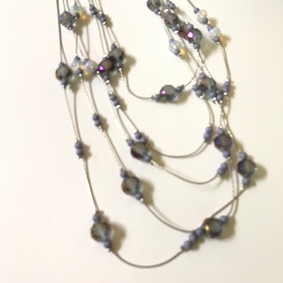 🍰 Multi strings & beading necklace Charming C. - Picture 2 of 8