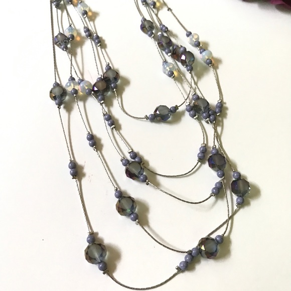 🍰 Multi strings & beading necklace Charming C. - Picture 3 of 8
