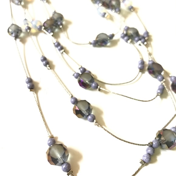 🍰 Multi strings & beading necklace Charming C. - Picture 4 of 8