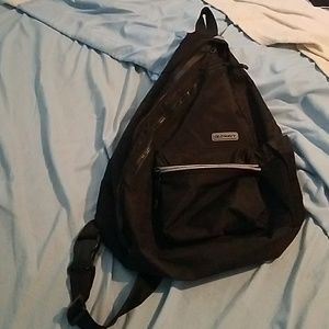 Black backpack