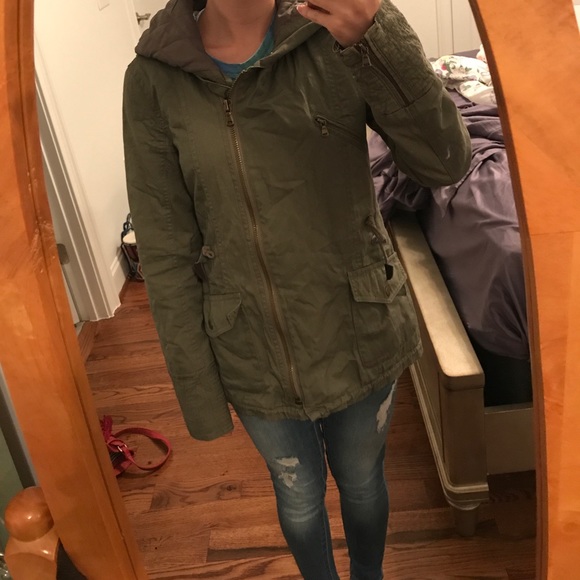 GREEN CARGO JACKET - Picture 7 of 8