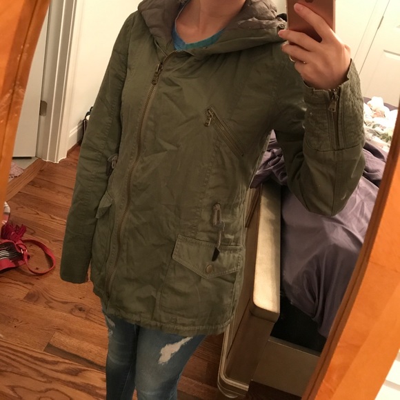 GREEN CARGO JACKET - Picture 5 of 8