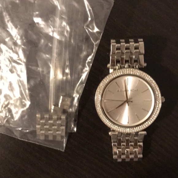 Michael Kors Darci Silver-Tone Watch
