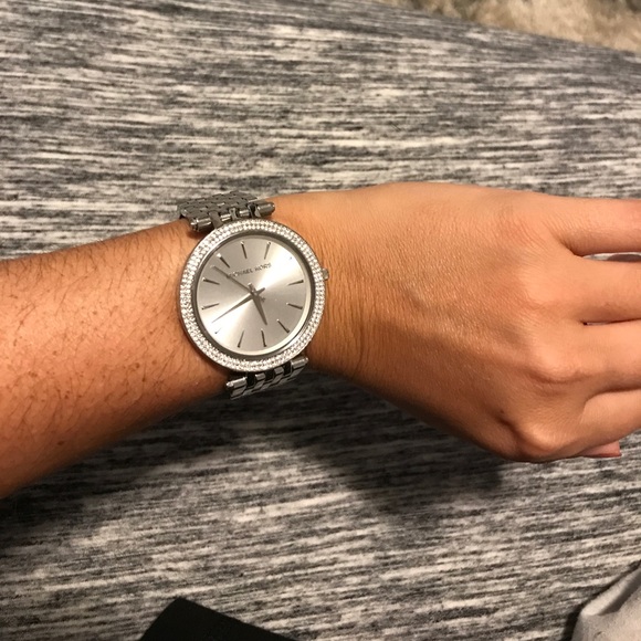 Michael Kors Darci Silver-Tone Watch