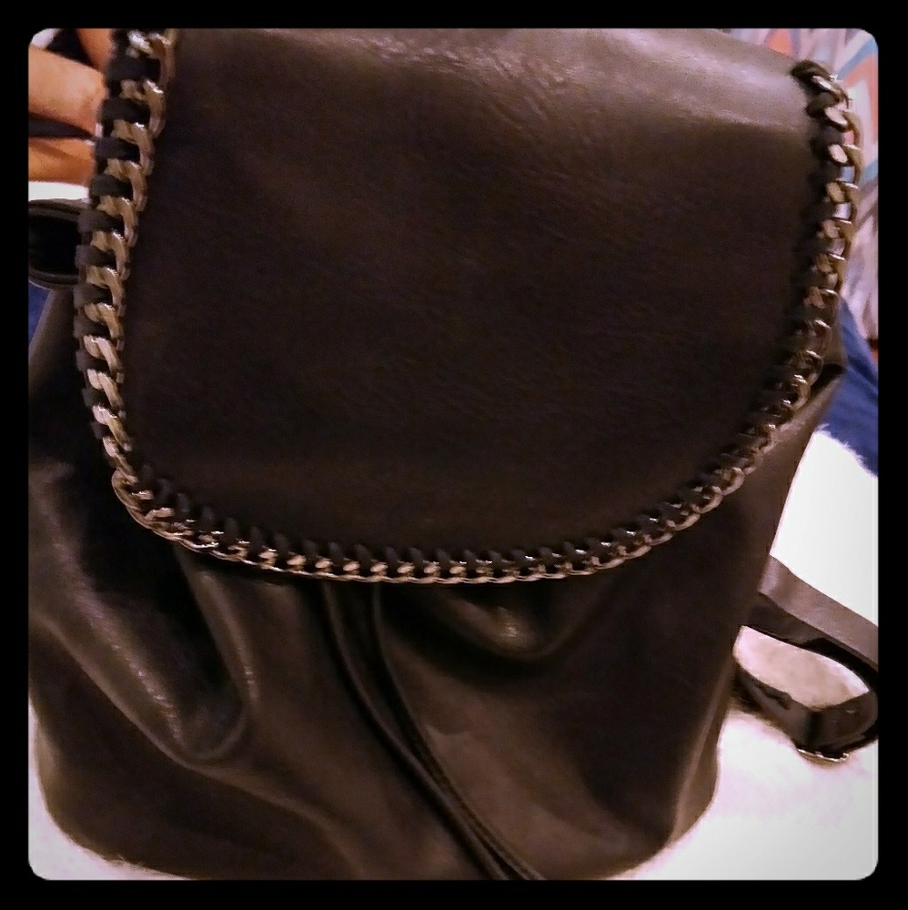 Steve madden chain backpack