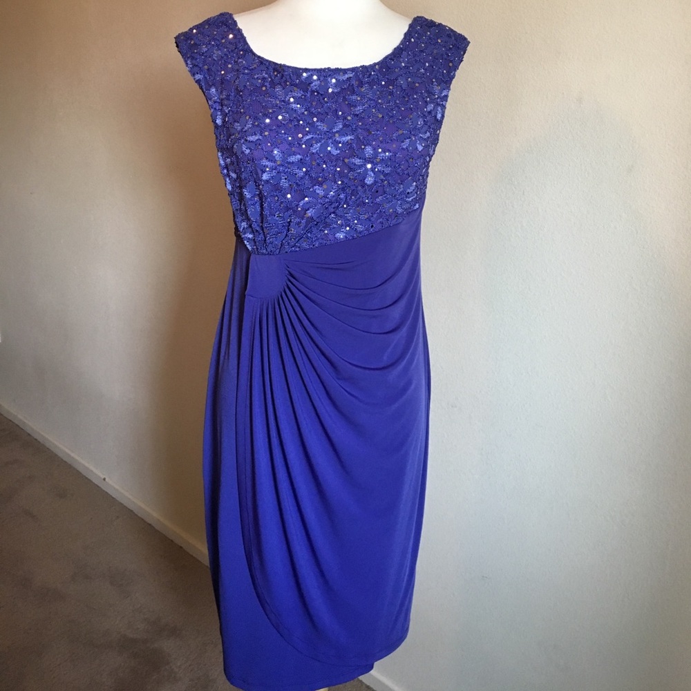 Electric Purple dress