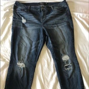 TORRID plus size 22 ULTRA skinny jeans