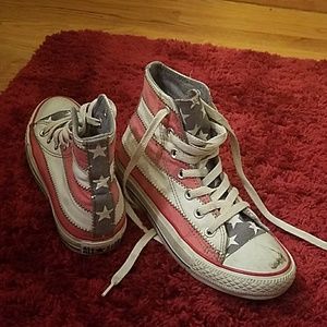 USA flag converse