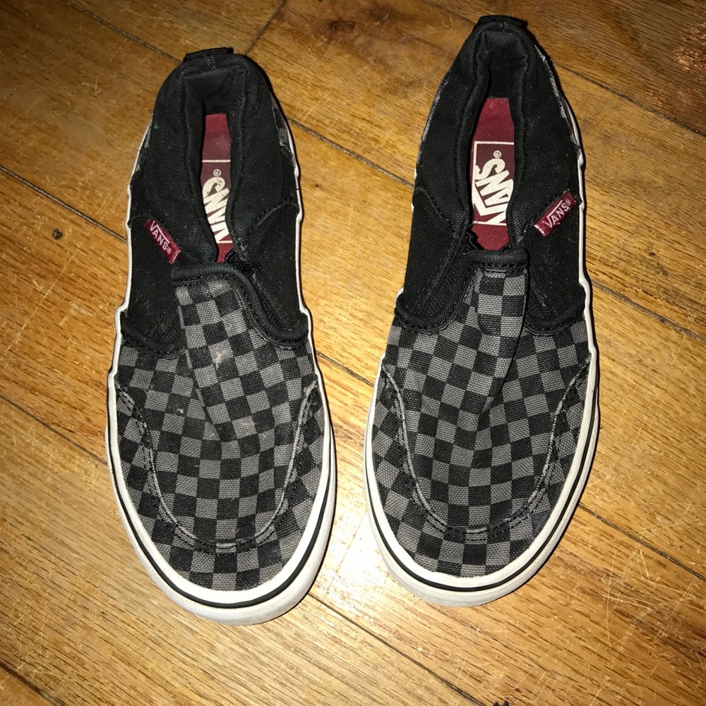 Little boys slip on vans