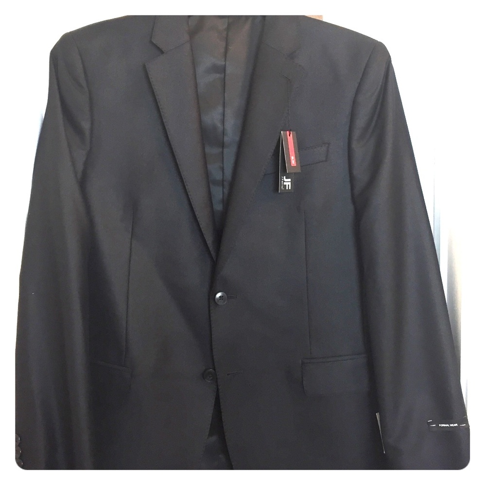 Men's "black shimmer" formal jacket by J. Ferrar