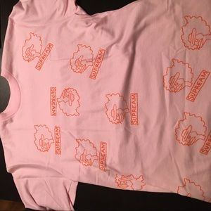 Gonz Pink Head Tee Supreme Medium