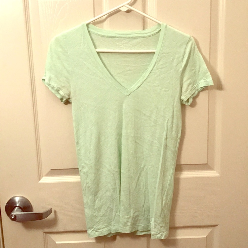 J. Crew Mint Green Vintage Cotton T-Shirt