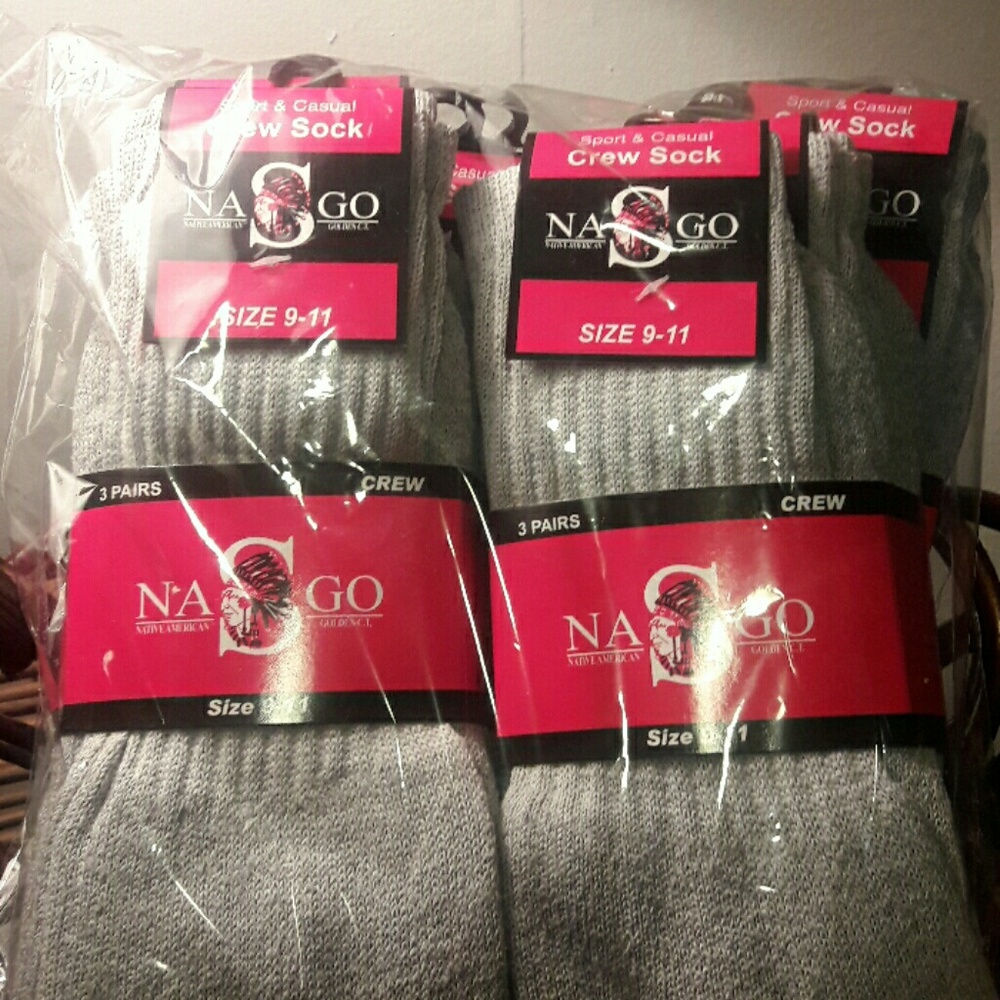 Nasgo Men Crew Socks