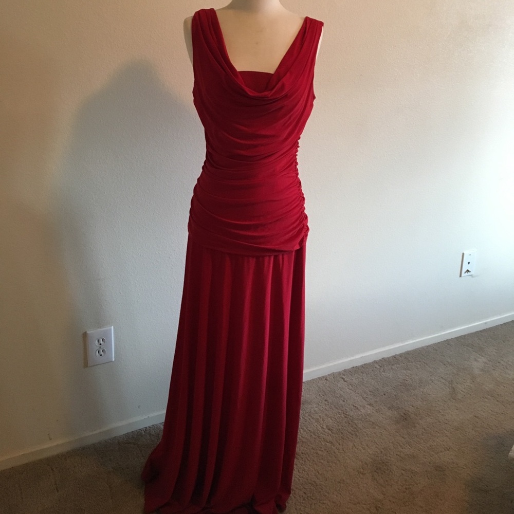 Red dress