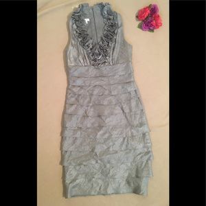 London times sleeveless career dress