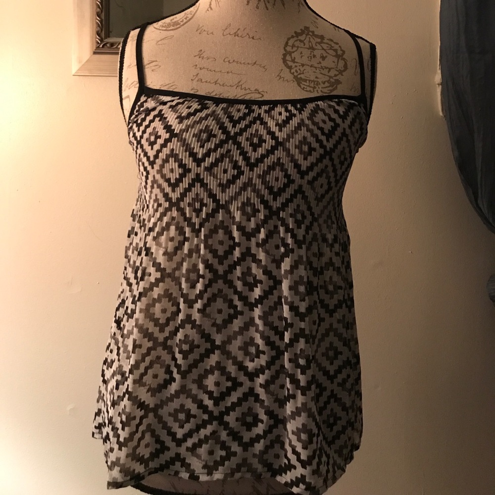 Sexy back dressy tank