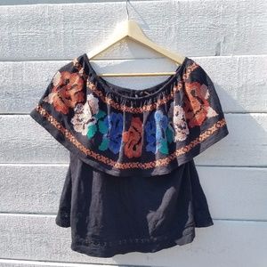 Free People Over the Shoulder Top