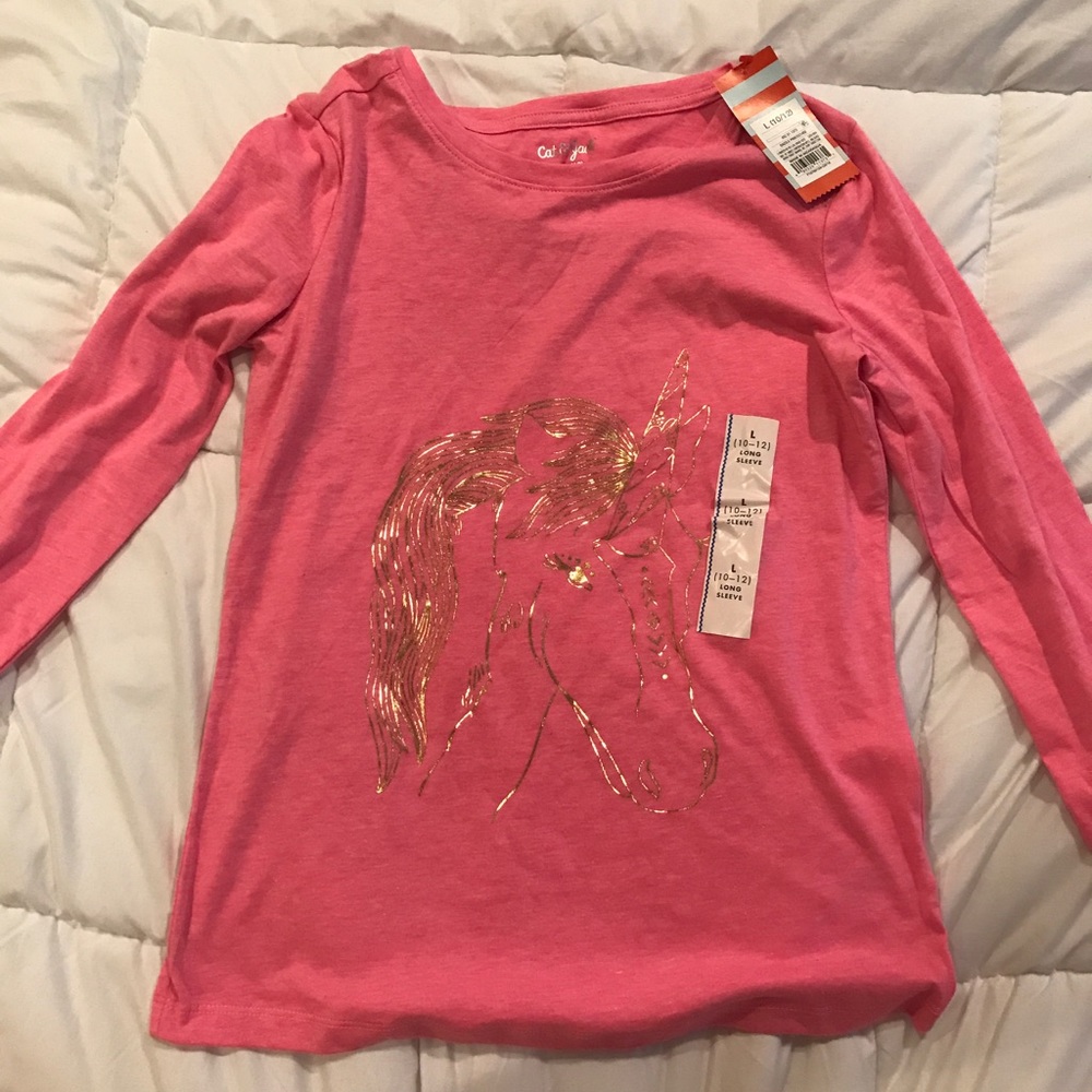 Pink Unicorn BRAND NEW Shirt!