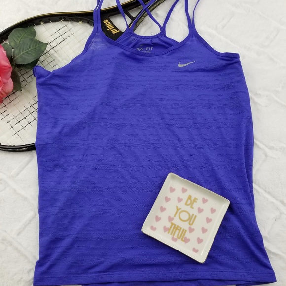Nike Tops - Nike Dri Fit Cross Back Tank