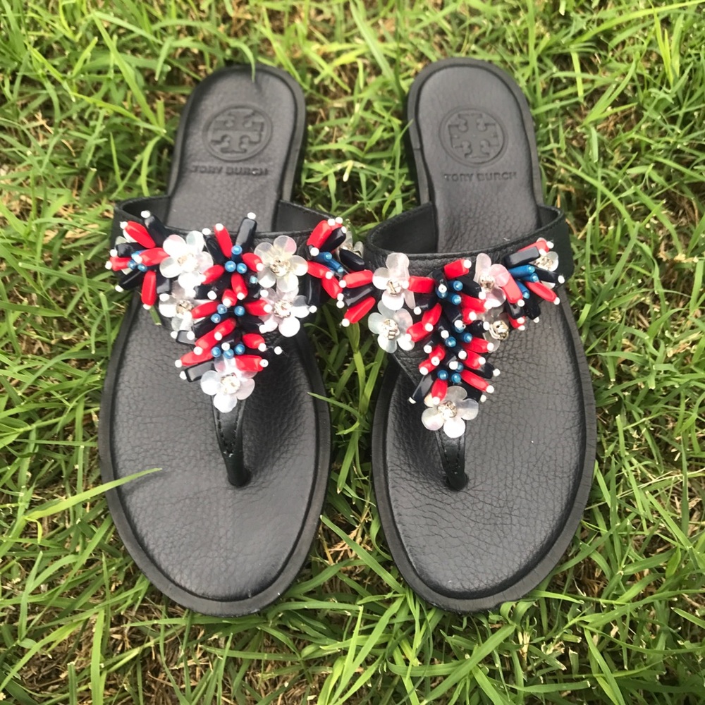 Authentic tory burch sandals