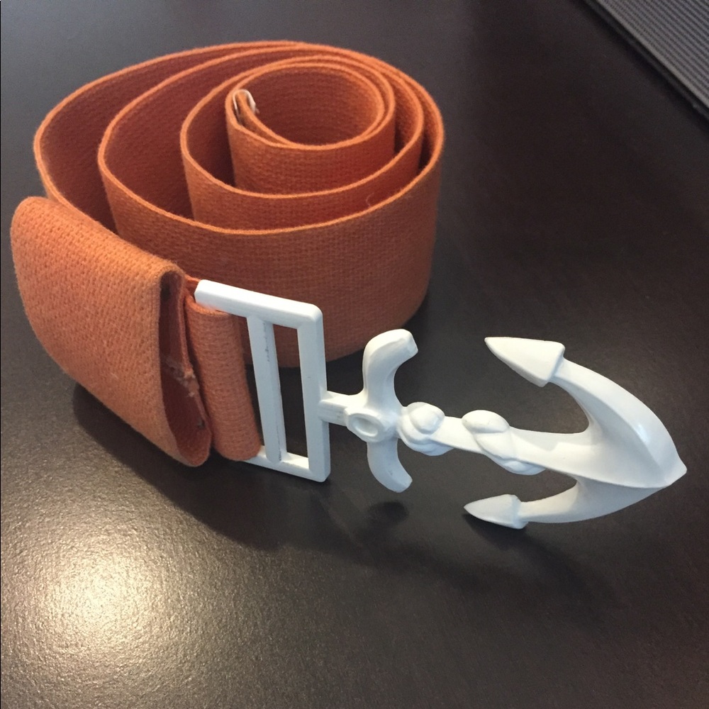 Vintage Canvas Anchor Belt