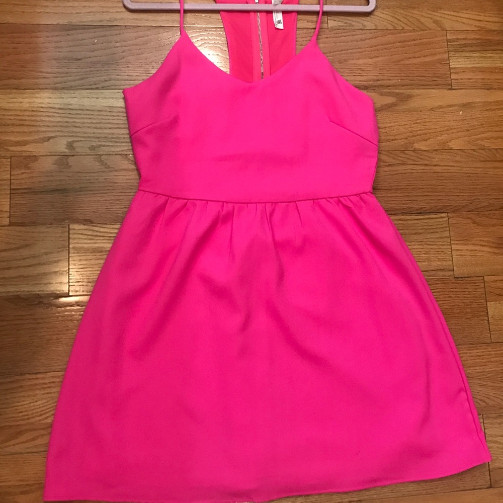 Hot Pink Cocktail Dress