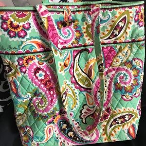 Vera Bradley Tote Tutti Frutti New Like Condition