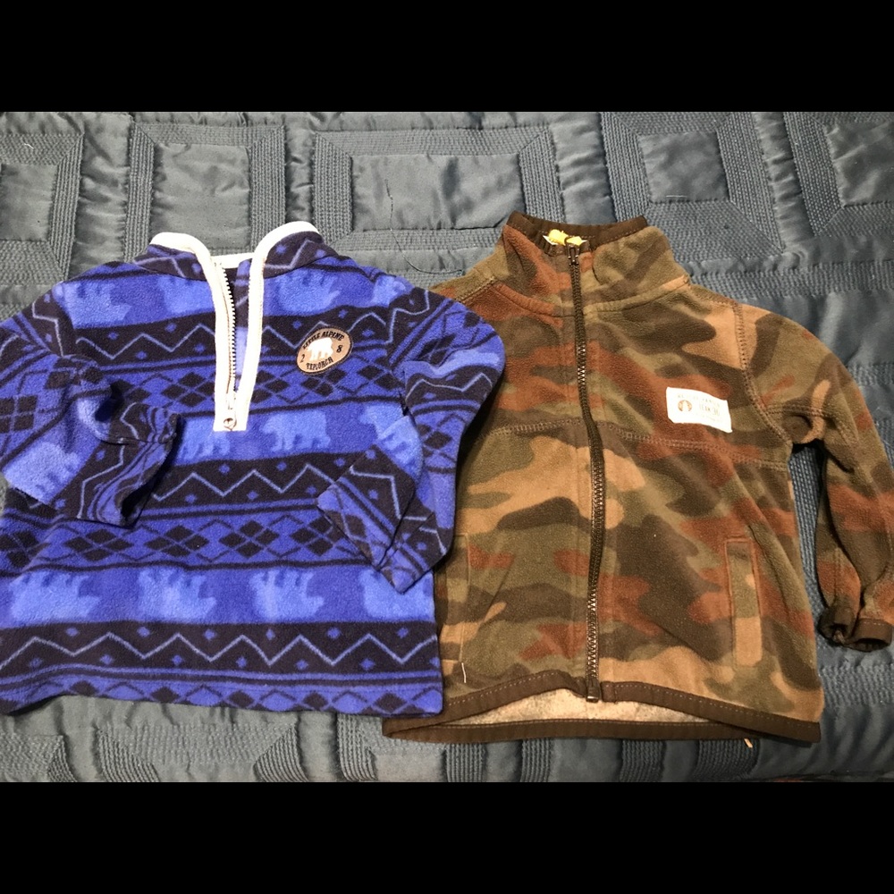 Boys fleece jackets/ pullovers bundle