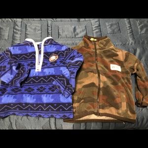 Boys fleece jackets/ pullovers bundle