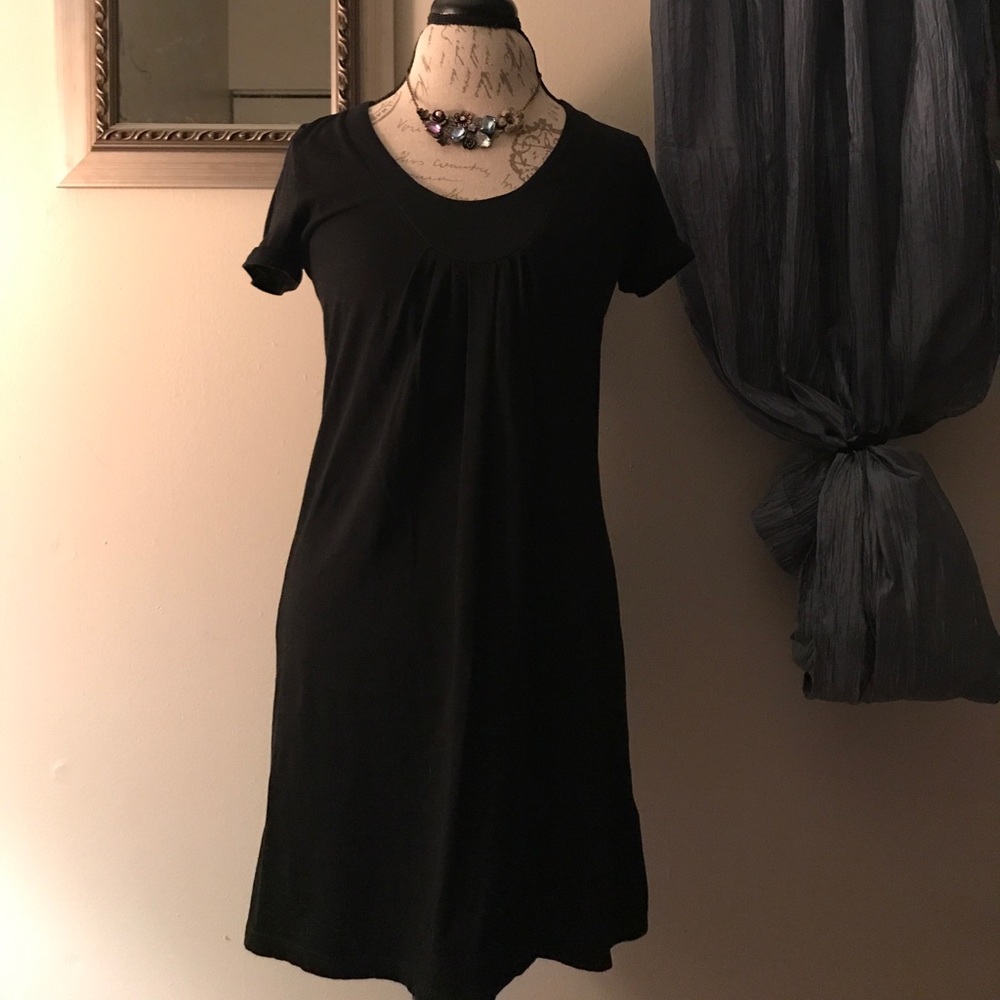 Simple black dress