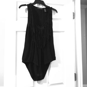 Large Fringe Body Suit