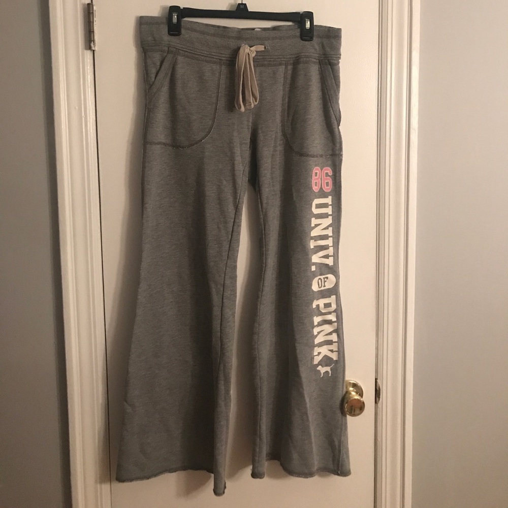 Victoria's Secret PINK gray sweatpants
