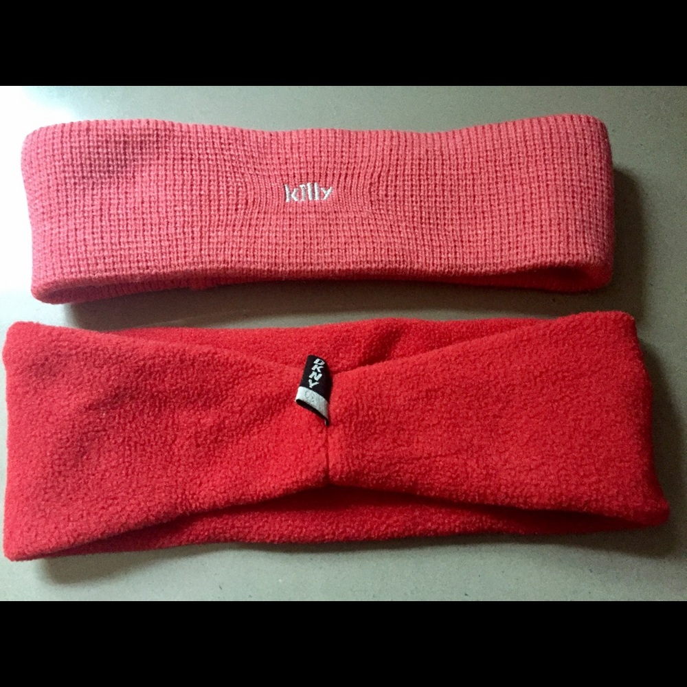 **SOLD** SKI / SNOWBOARDCHEADBANDS - KILLY & DKNY