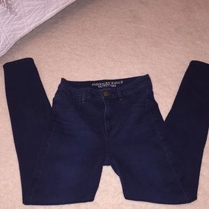High rise american eagle jeans