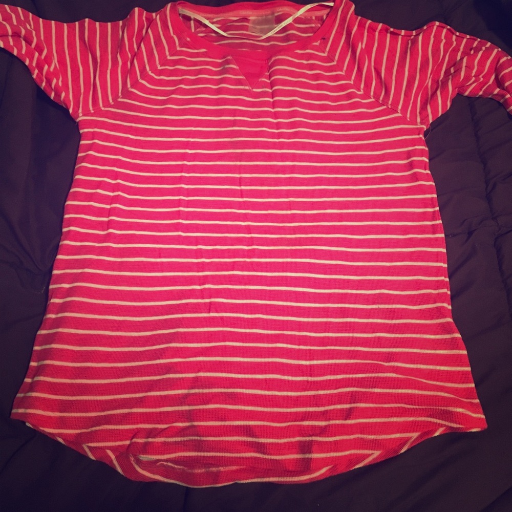 Striped long sleeve shirt