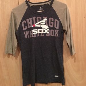 Nike White Sox Women's Baseball Tee