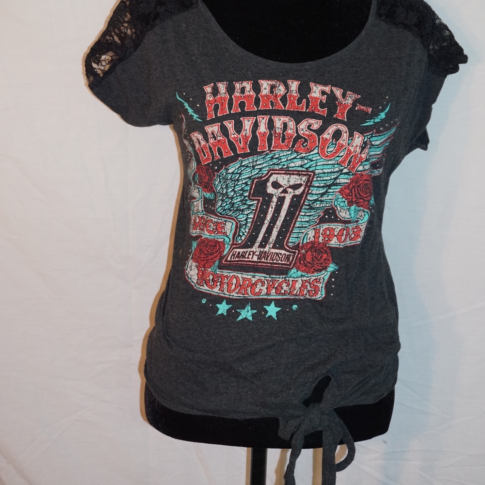 HARLEY DAVIDSON WOMENS BLOUSE