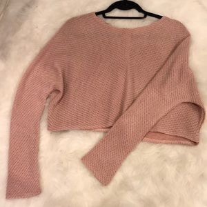Cropped sweater