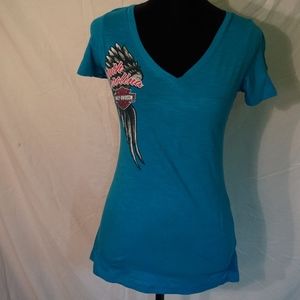 HARLEY DAVIDSON WOMENS DEALER T SHIRT