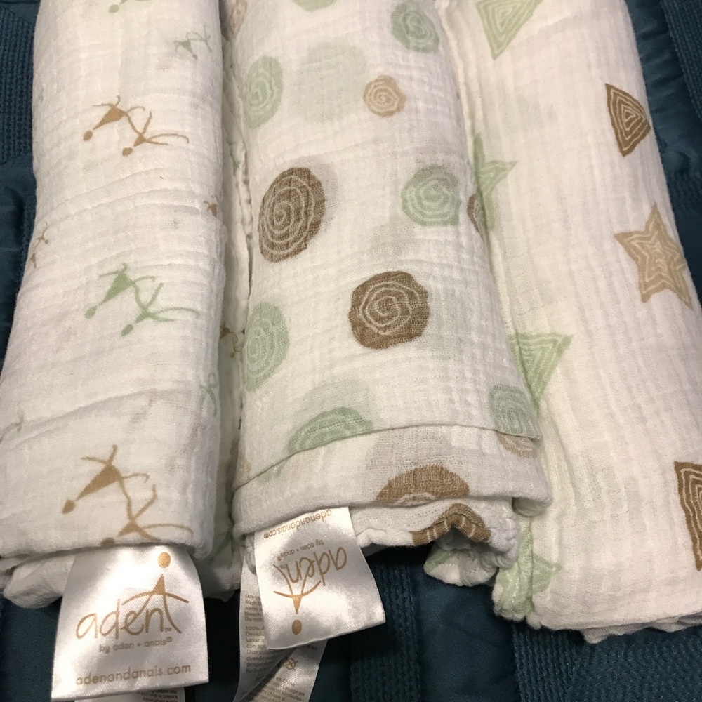 Swaddle blankets bundle (3)