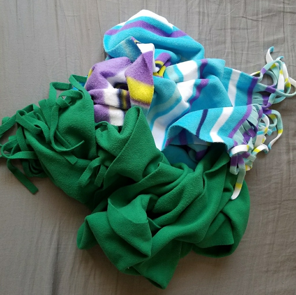 **MOVING SALE** Fleece Scarf Bundle