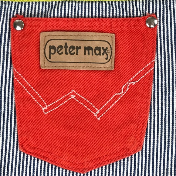 SOLD🌈1970s PETER MAX for Wrangler booty shorts - Picture 4 of 6